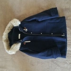 Mango Kids Girls Wool Blend Coat Size 5/6